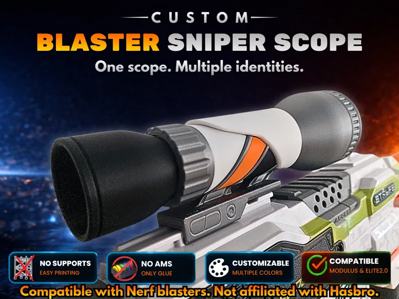 Custom Blaster Sniper Scope