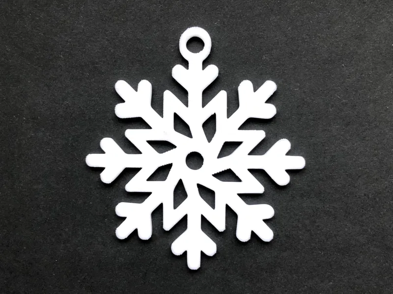 Classic Snowflake Ornament