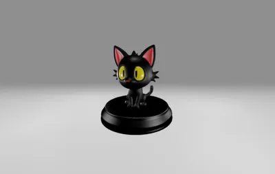 Adorable Black Cat
