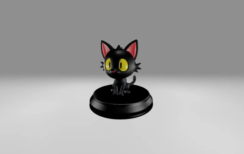 Adorable Black Cat