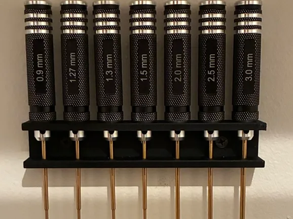 Hex Driver Wall Mount