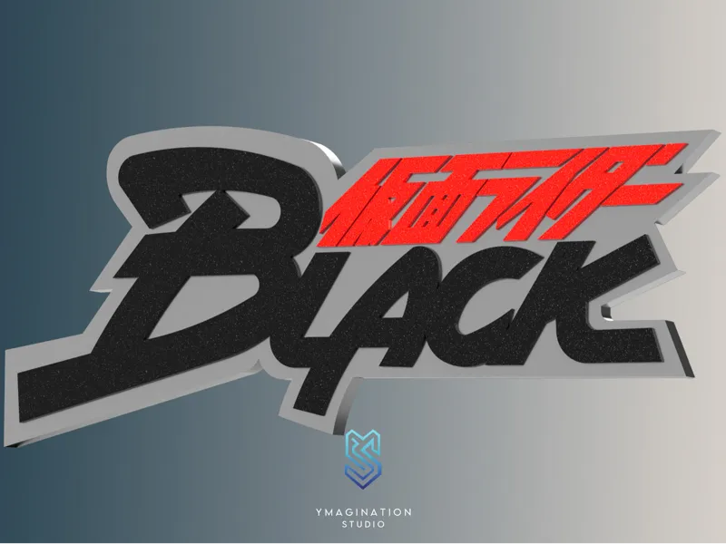 KAMEN RIDER BLACK - STAND HELMET