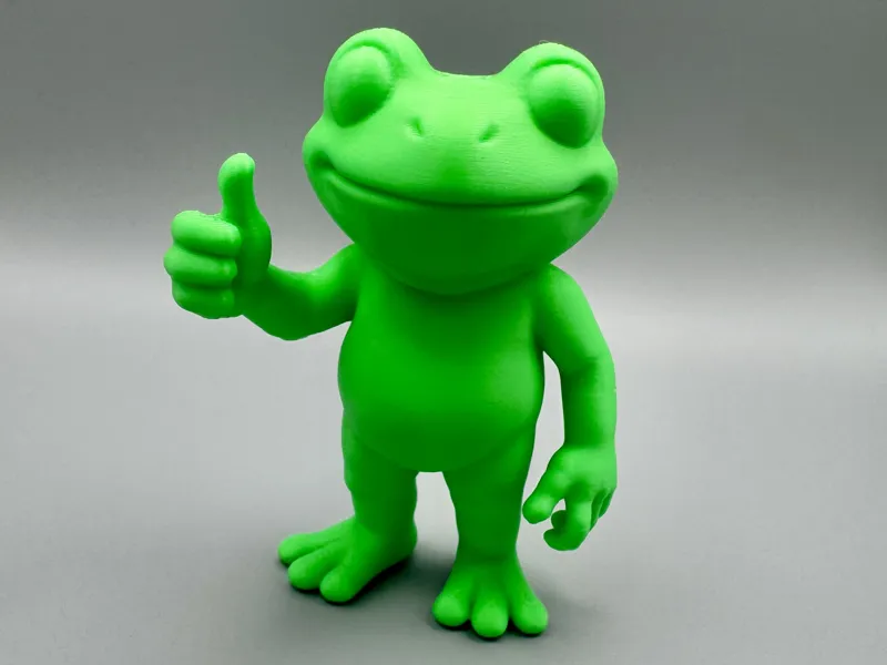 Thumbs-Up Frog – Zero Thoughts, Just Vibes