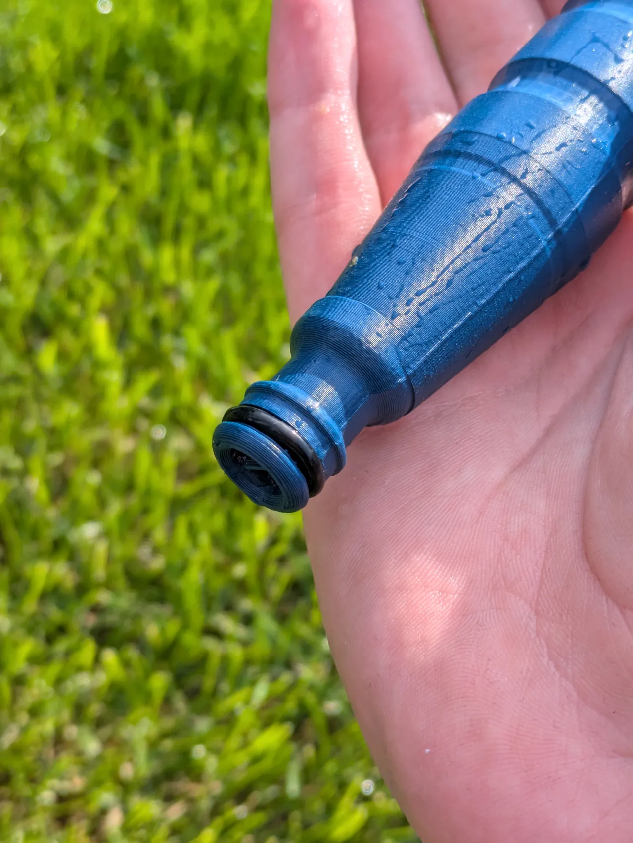 Jet hand nozzle Sprinkler Gardena compatible view 3