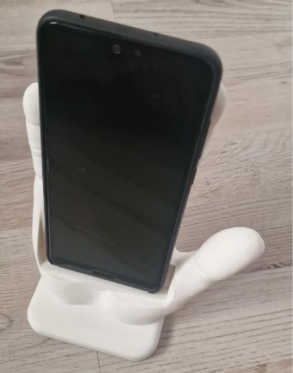 Support téléphone en forme de main « Dammi una mano »