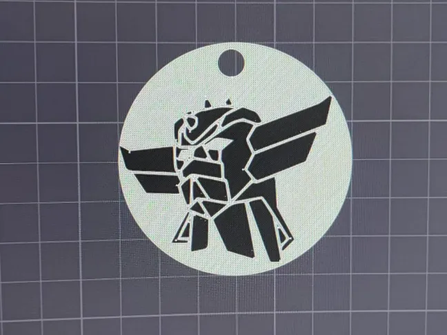 Goldrake Keychain