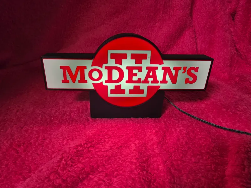 Letterkenny - Modean's Sign Lightbox