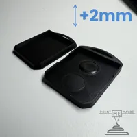 2mm higher - 0.16mm layer