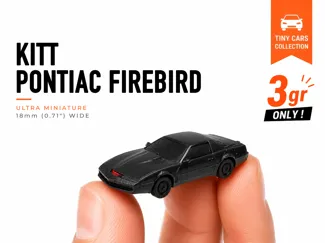 Tiny KITT Pontiac Firebird - Mini Cars Series