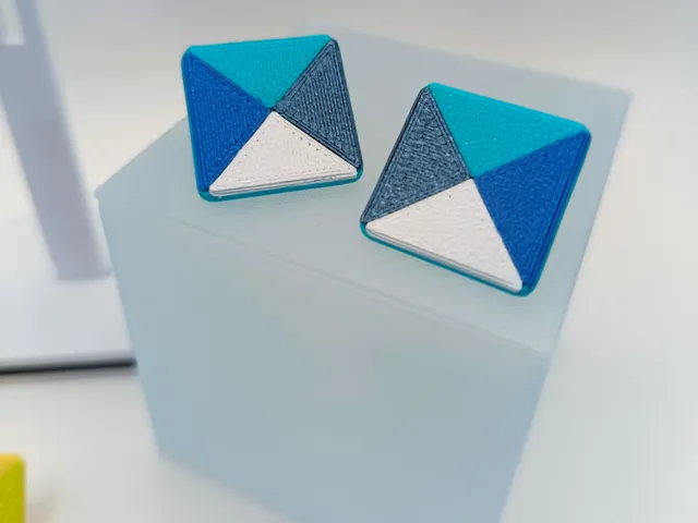 EARRINGS FLAG