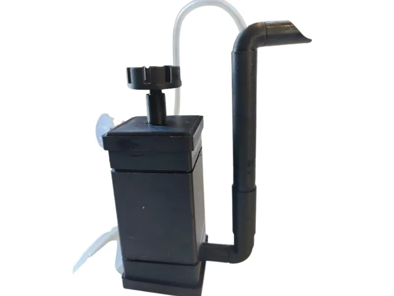 Aquarium airlift surface skimmer