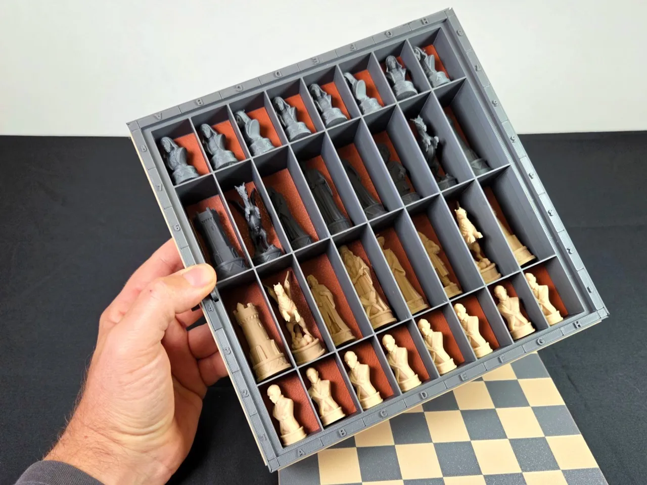 Harry Potter inspired - Fantasy Chess Set view 3