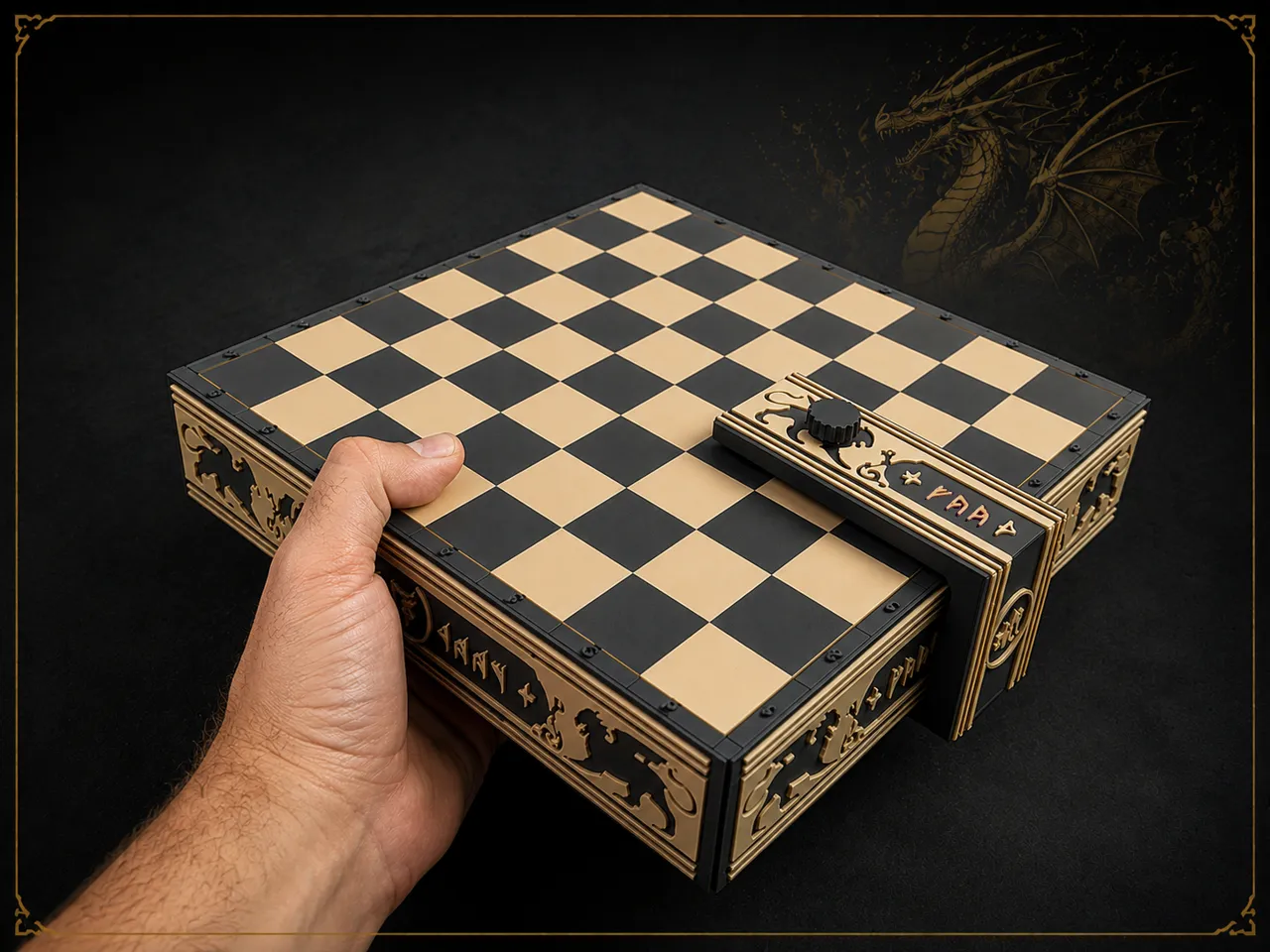 Harry Potter inspired - Fantasy Chess Set view 2