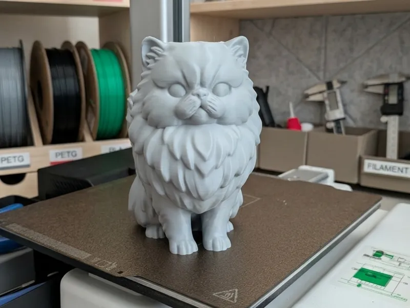 Persian Cat Statue