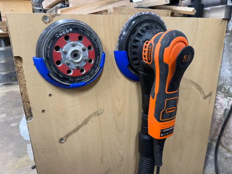 125mm and 150mm Vevor RO Sander Wall Mount