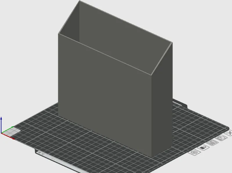 Trash can Poop chute for Bambu Lab PS1 X1