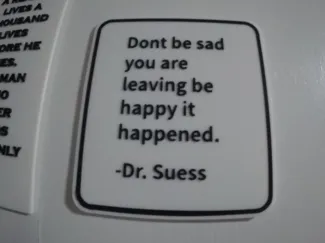 Inspirational sign