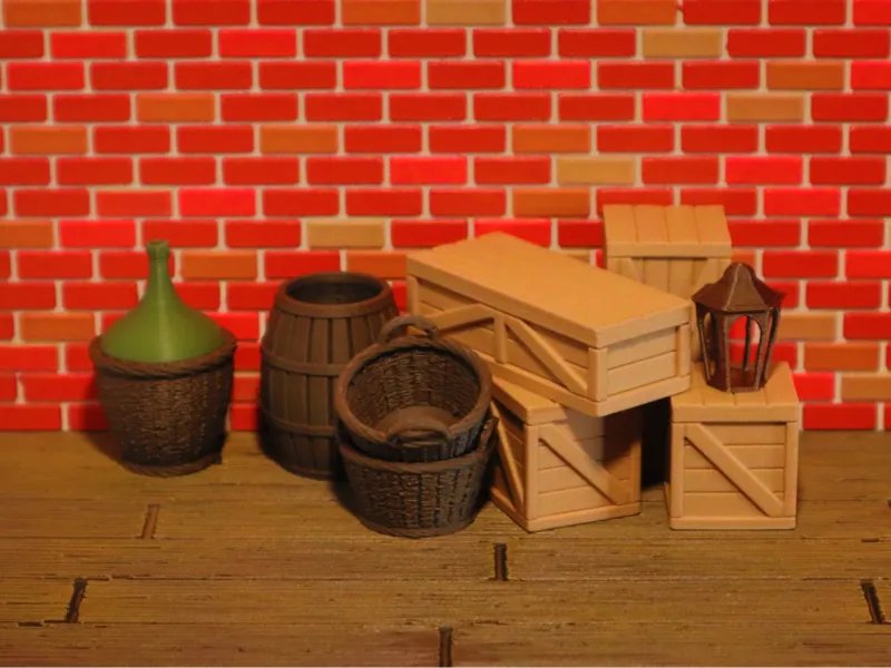 Requisiten für Modellbau und Tabletop Dioramenbau