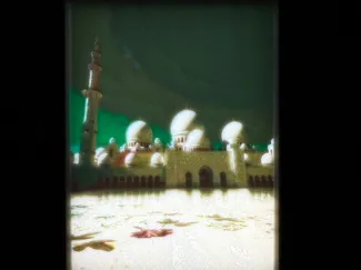 Litofania Gran moschea dello sceicco Zayed