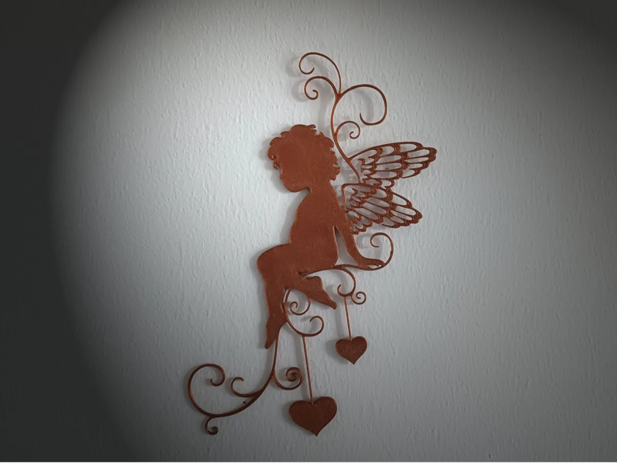 Angel Wall Decoration - Free 3D Print Model - MakerWorld