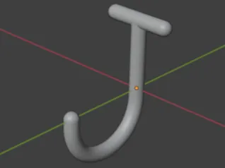 J-Shaped Hand Held Hook