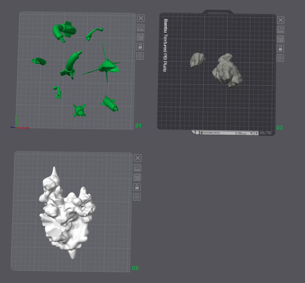 Miniatura 2 do modelo 3D 裂空座  云顶