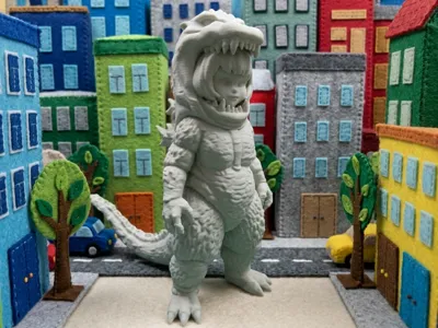 Chibi Kaiju Girl