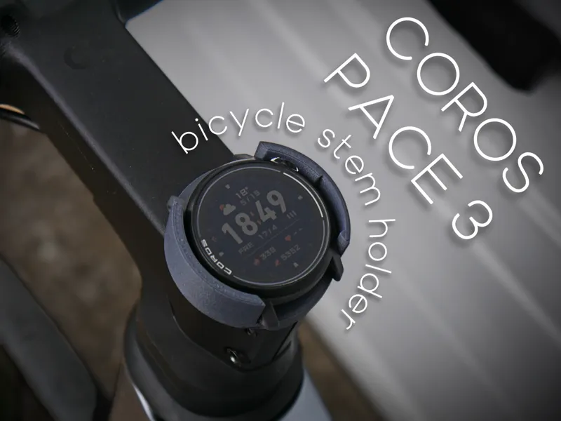 Coros Pace 3 – Bicycle Stem Holder / Mount