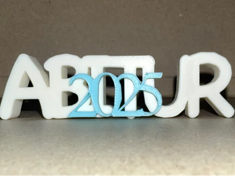 Schriftzug: Abitur 2025