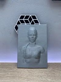 Sculpture en relief Princesse Leia — Star Wars — photo 1