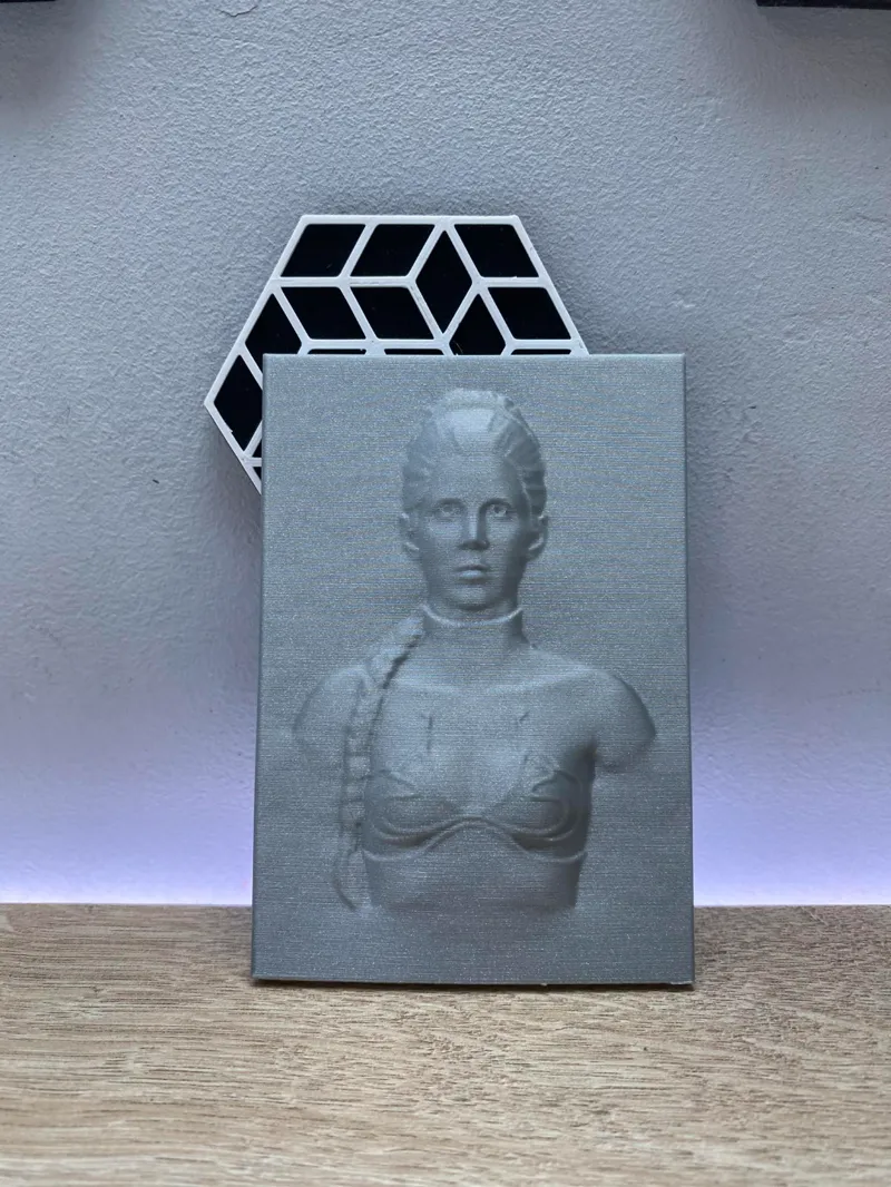 Star Wars: Leia Relief Sculpture