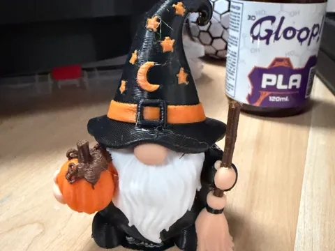 Adorno temático: Halloween Gnome — referencia de MakerWorld