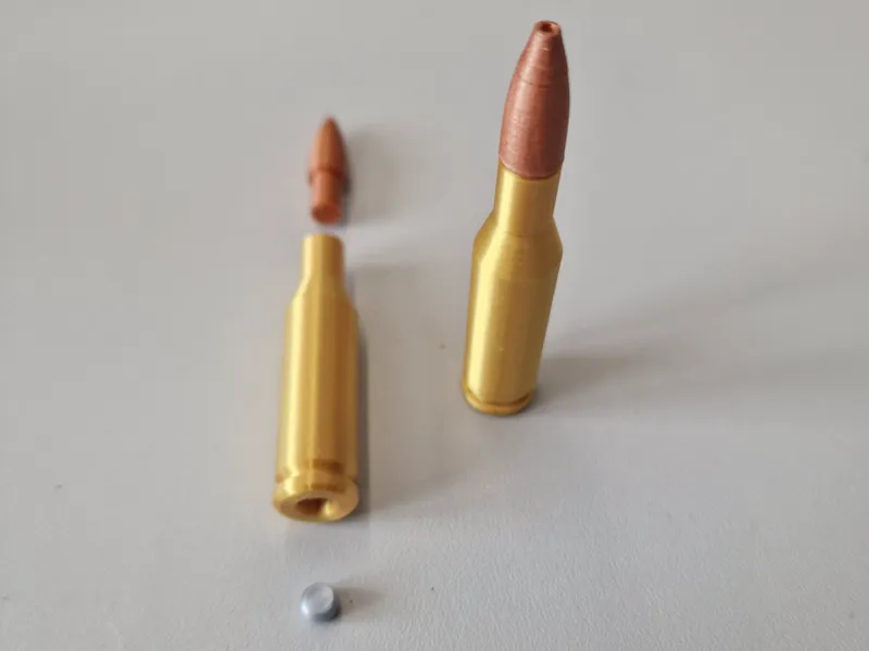 7.62 NATO Cartridge - M118LR Hollow Point bullet