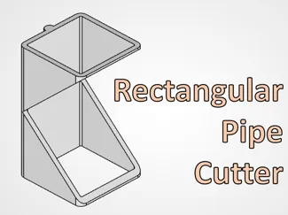 Rectangular Pipe Cutter 90 Angle