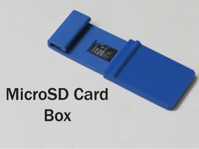 MicroSD Card Box