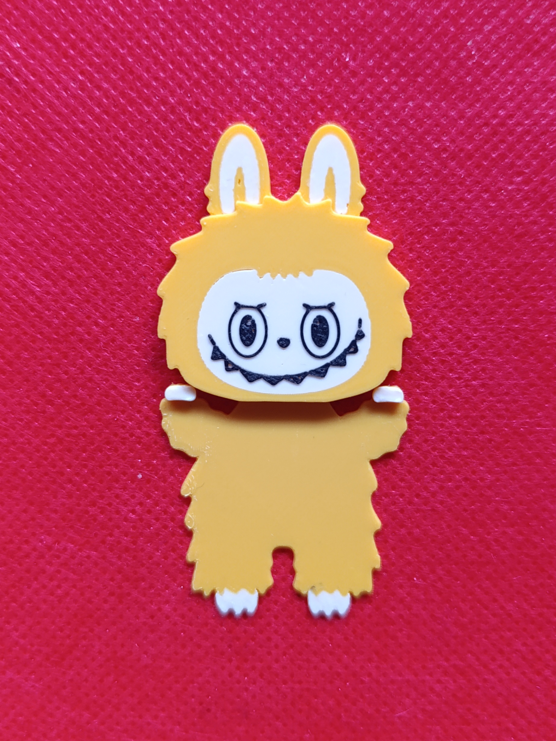Miniatura 2 do modelo 3D Bookmark cute monkey