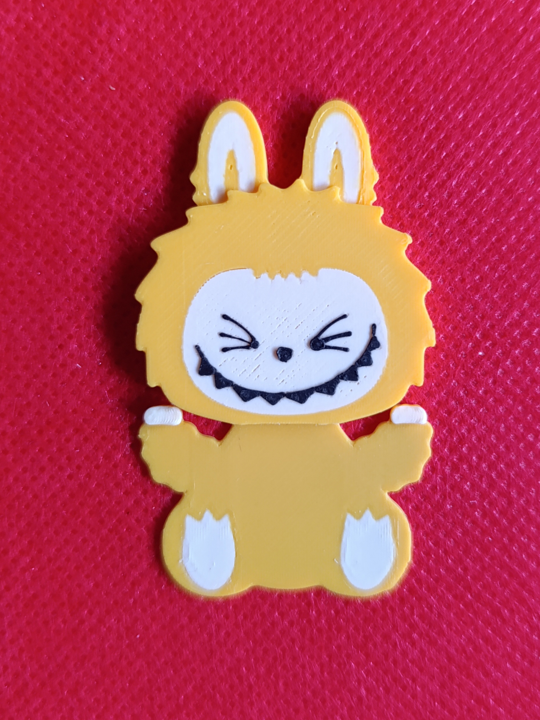 Miniatura 3 do modelo 3D Bookmark cute monkey