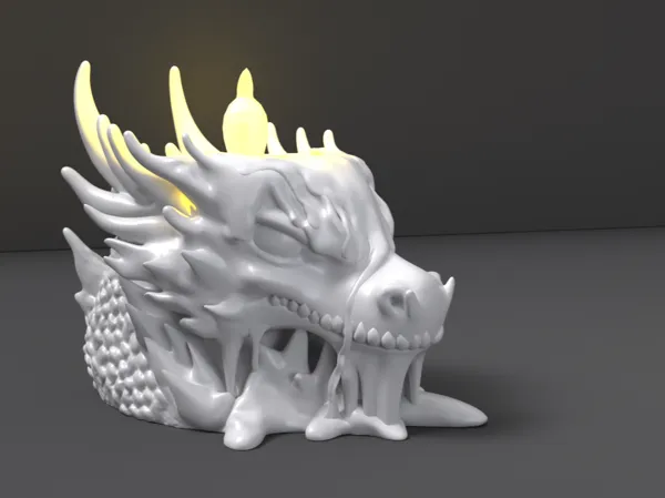Държач за чаена свещ Dragon