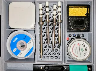 Multilevel Pinecil Soldering Iron Case W/ Lid