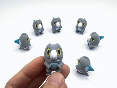Shiny Frigibax Minifigure
