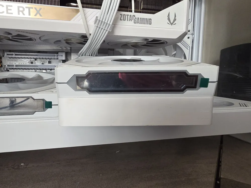 140mm Angle Fan Riser - Free 3D Print Model - MakerWorld