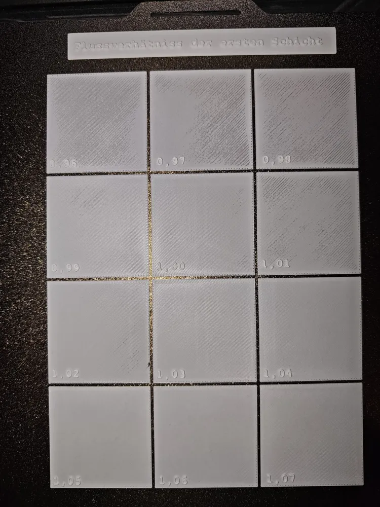First Layer Calibration / Flow Calibration Test - Free 3D Print Model ...