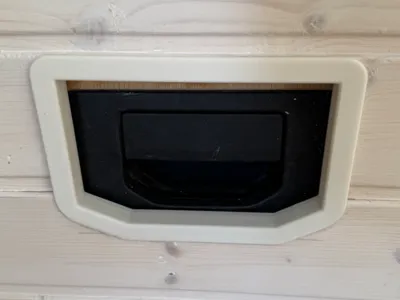 Crafter TGE Rear Door Opener Trim