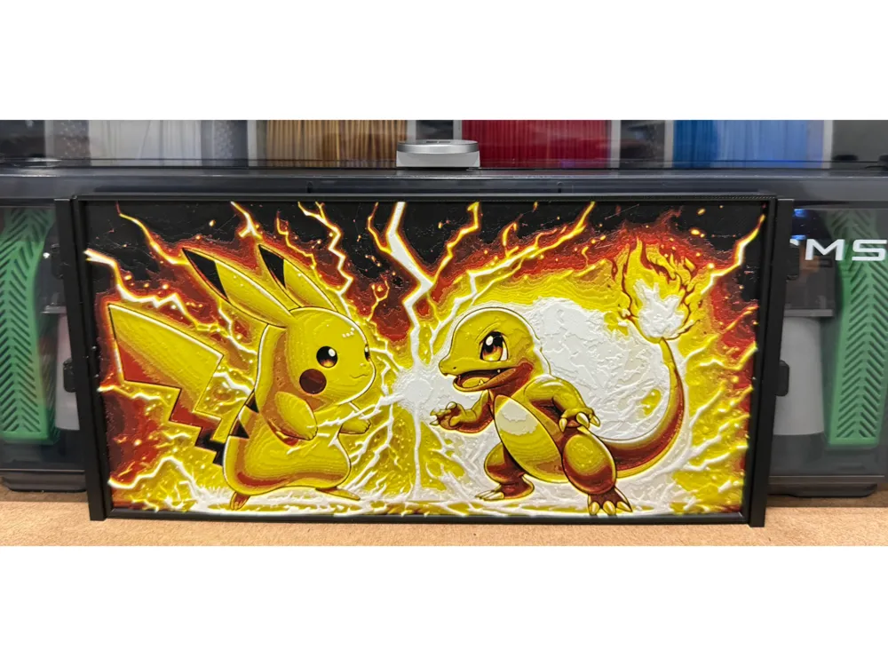 Pokemon Battle - AMS Art