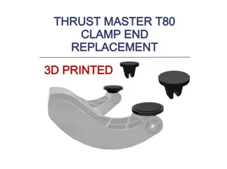 Thrustmaster T80 clamp end replacement