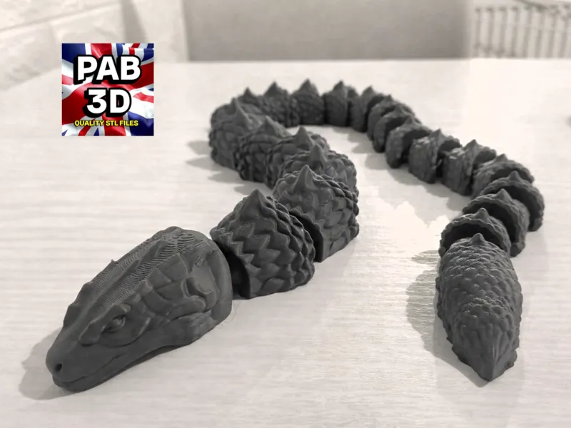 Basilisk articulated snake