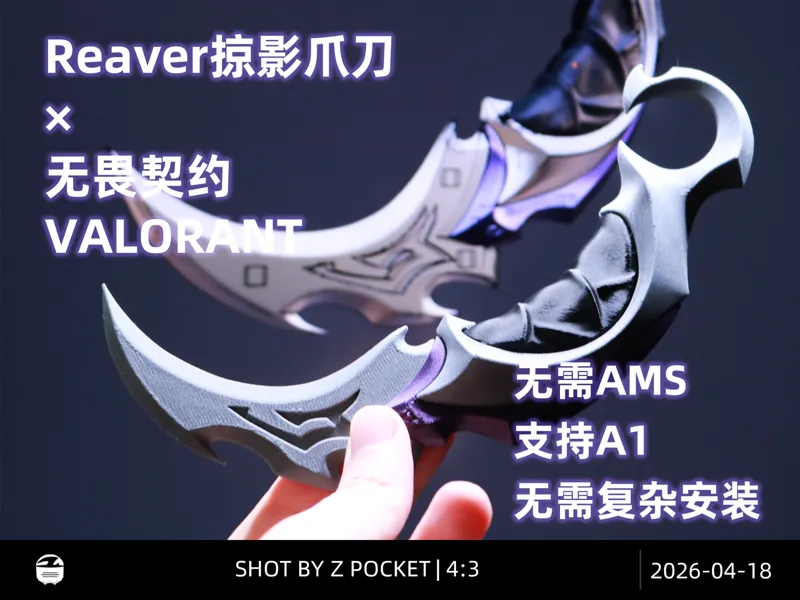 Reaver掠夺爪刀/掠影爪刀【无畏契约VALORANT】