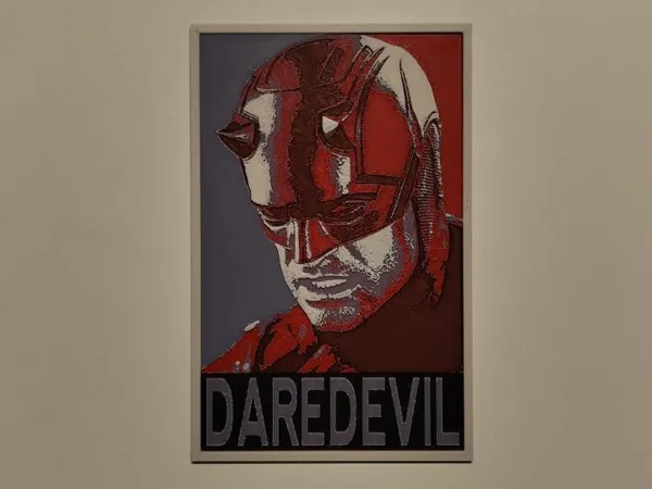 Tableau lumineux Daredevil