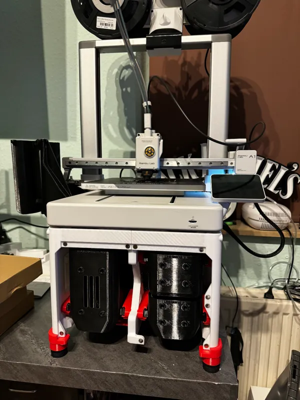 Pieds anti-vibrations pour imprimante 3D