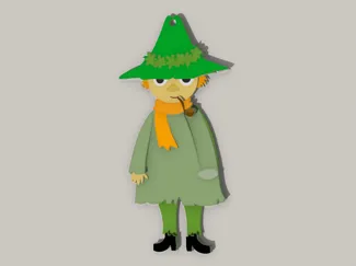 Snufkin key chain The Moomins